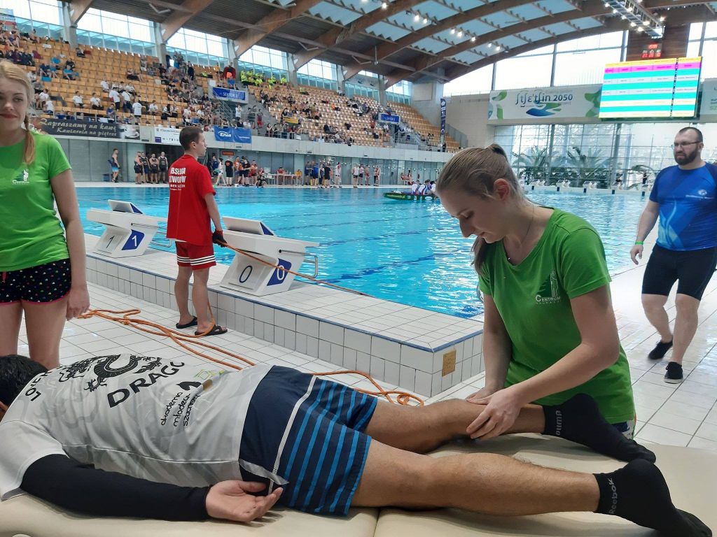 Wykonywanie masażu w sporcie